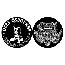 Ozzy Osbourne Turntable Slipmat Set: Blizzard of Ozz/Crest (Retail Pack)