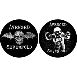 Avenged Sevenfold Turntable Slipmat Set: Death Bat / Astronaut (Retail Pack)