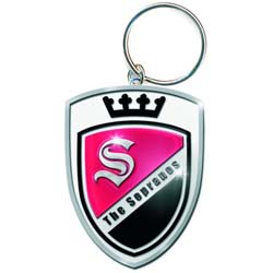 The Sopranos Keychain: Crest Logo (Enamel In-fill)