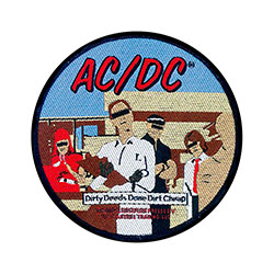 AC/DC Standard Patch: Dirty Deeds (Loose)