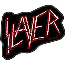 Slayer Standard Patch: Classic Logo cut out (Loose)