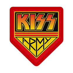 KISS Standard Patch: Kiss Army (Loose)