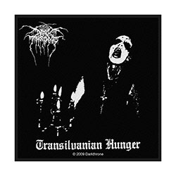 Darkthrone Standard Woven Patch: Transilvanian Hunger