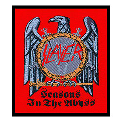 Slayer Standard Woven Patch: Seasons In The Abyss