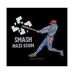 Generic Standard Patch: Smash Nazi Scum (Loose)