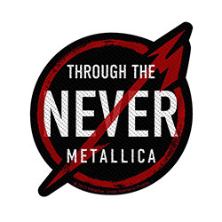 Metallica Standard Woven Patch: Through the Never