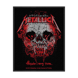 Metallica Standard Woven Patch: Wherever I May Roam 2013