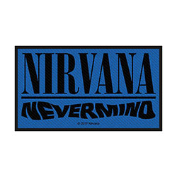 Nirvana Standard Woven Patch: Nevermind
