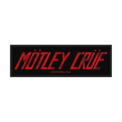 Motley Crue Standard Patch: Logo (Loose)