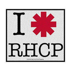 Red Hot Chili Peppers Standard Patch: I Love RHCP (Loose)