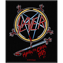 Slayer Standard Woven Patch: Haunting The Chapel