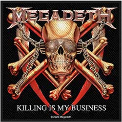 Megadeth Standard Patch: Killing Is My Business
