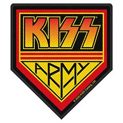 KISS Standard Patch: KISS Army (Loose)
