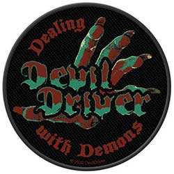 DevilDriver Standard Woven Patch: Dealing With Demons