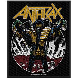 Anthrax Standard Patch: Judge Death (Loose)
