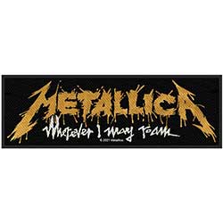 Metallica Standard Patch: Wherever I May Roam