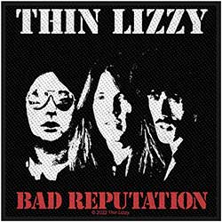 Thin Lizzy Standard Patch: Bad Reputation