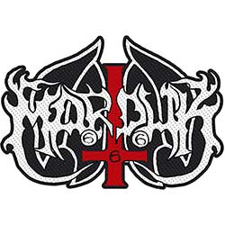 Marduk Standard Woven Patch: Logo Cut Out