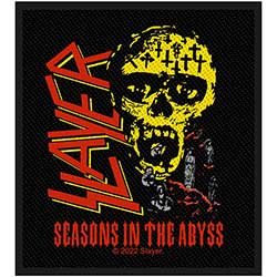 Slayer Standard Woven Patch: Seasons In The Abyss