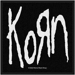 Korn Standard Woven Patch: Logo