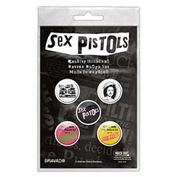 The Sex Pistols Button Badge Pack: Never Mind The B****