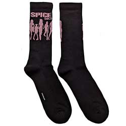 The Spice Girls Unisex Ankle Socks: Silhouette (UK Size 7 - 11)