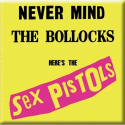 The Sex Pistols Fridge Magnet: Never Mind the Bollocks