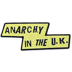The Sex Pistols Standard Woven Patch: Anarchy