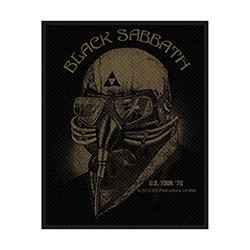 Black Sabbath Standard Woven Patch: US Tour 1978 (Retail Pack)