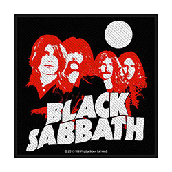 Black Sabbath Standard Woven Patch: Red Portraits (Retail Pack)