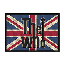 The Who Standard Patch: Union Flag Logo (Retail Pack)