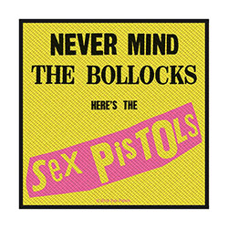 The Sex Pistols Standard Patch: Nevermind the Bollocks (Retail Pack)