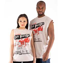 The Sex Pistols Unisex Embellished Vest T-Shirt: Filthy Lucre (Diamante)