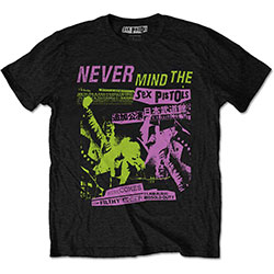 The Sex Pistols Unisex T-Shirt: Japanese Poster