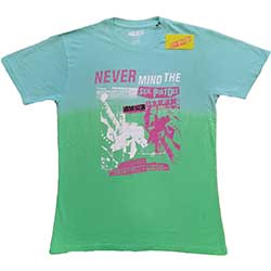 The Sex Pistols Unisex T-Shirt: NMTB Japan (Dip-Dye)