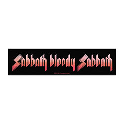 Black Sabbath Super Strip Patch: Sabbath Bloody Sabbath (Retail Pack)