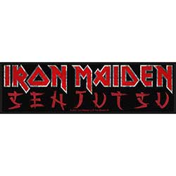 Iron Maiden Super Strip Patch: Senjutsu Logo (Retail Pack)