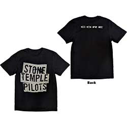 Stone Temple Pilots Unisex T-Shirt: Core (Back Print)