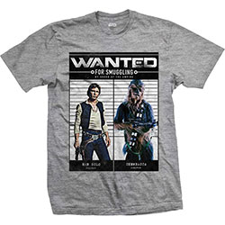 Star Wars Unisex T-Shirt: Wanted Smugglers