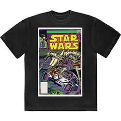 Star Wars Unisex T-Shirt: Flight Comic Cover