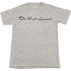 The Style Council Unisex T-Shirt: Logo (Dye-Wash)