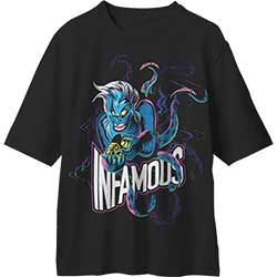 Disney Unisex T-Shirt: Little Mermaid Infamous Ursula