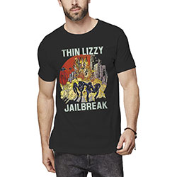 Thin Lizzy Unisex T-Shirt: Jailbreak Explosion
