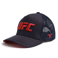 Tokyo Time Unisex Mesh Back Cap: UFC Red Logo Mesh  