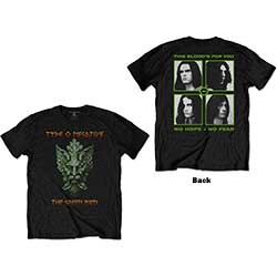 Type O Negative Unisex T-Shirt: Green Man (Back Print)