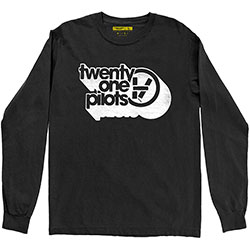 Twenty One Pilots Unisex Long Sleeved T-Shirt: Vessel Vintage