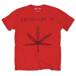 Peter Tosh Unisex T-Shirt: Legalize It (Small)