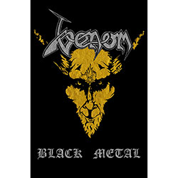 Venom Textile Poster: Black Metal