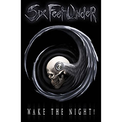 Six Feet Under Textile Poster: Wake The Night