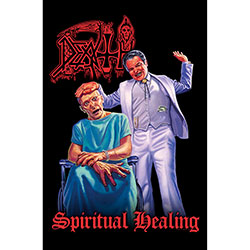 Death Textile Poster: Spiritual Healing